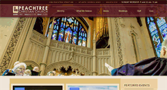 Desktop Screenshot of peachtree.org